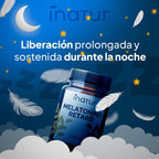 Melatonina Retard 1,99 Mg – Liberación Prolongada | 365 Microtabletas Veganas (1 Año) | Inatur | Sueño Profundo Y Descanso Natural | Ayuda Para Insomnio Y Trastornos Del Sueño