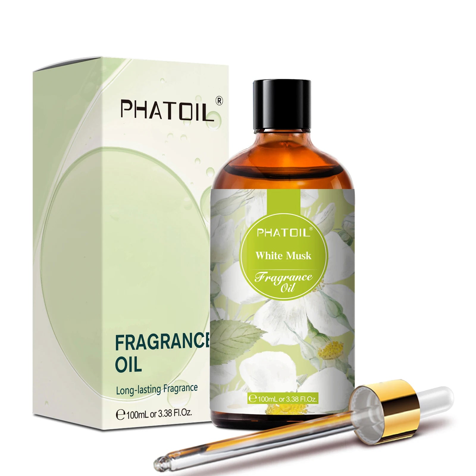 PHATOIL 100Ml Aceite Aromático Coco Y Vainilla Chicle Brisa De Mar Almizcle Blanco Aroma Aceites Aromáticos Para Velas Fabricación De Jabón