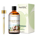 PHATOIL 100Ml Aceite Aromático Coco Y Vainilla Chicle Brisa De Mar Almizcle Blanco Aroma Aceites Aromáticos Para Velas Fabricación De Jabón