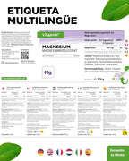 Vit4Ever Magnesio Bisglicinato - 365 Cápsulas - 300 Mg De Magnesio Elemental Por Dosis Diaria - Premium: Magnesium Quelado - Vegano