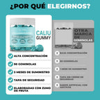 Gomitas De Colágeno Marino Hidrolizado 400 Mg + Ácido Hialurónico + Coenzima Q10 + Vitaminas C, D Y E | 90 Gomitas | Piña | Suplemento Piel, Cabello, Uñas Y Articulaciones | Sin Azúcar