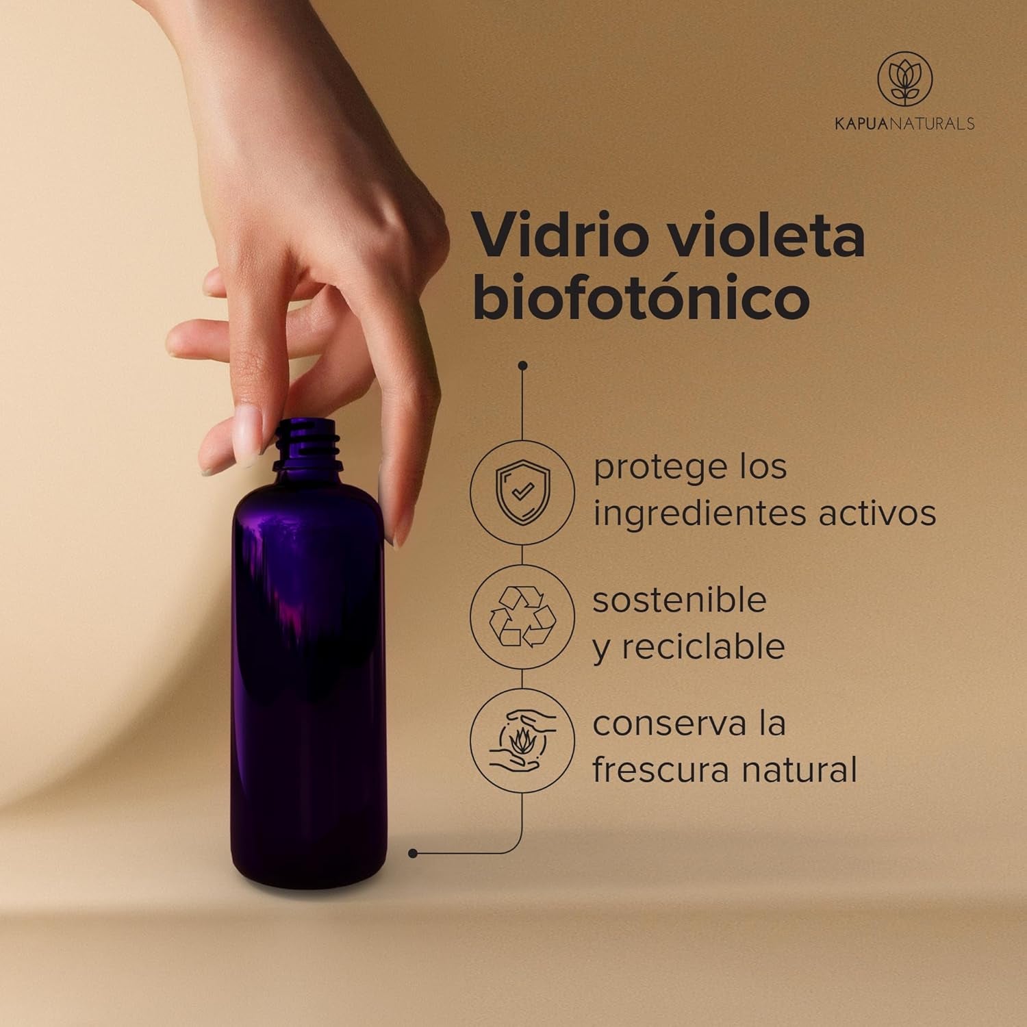 Sérum Ácido Hialurónico Altamente Dosificado • 100Ml +Vit E & B5 • Sérum Facial 7 Veces ✓ 100% Vegano Y Bio ✓ Concentrado Anti-Envejecimiento ✓ Sérum Antiarrugas ✓ Made in Germany