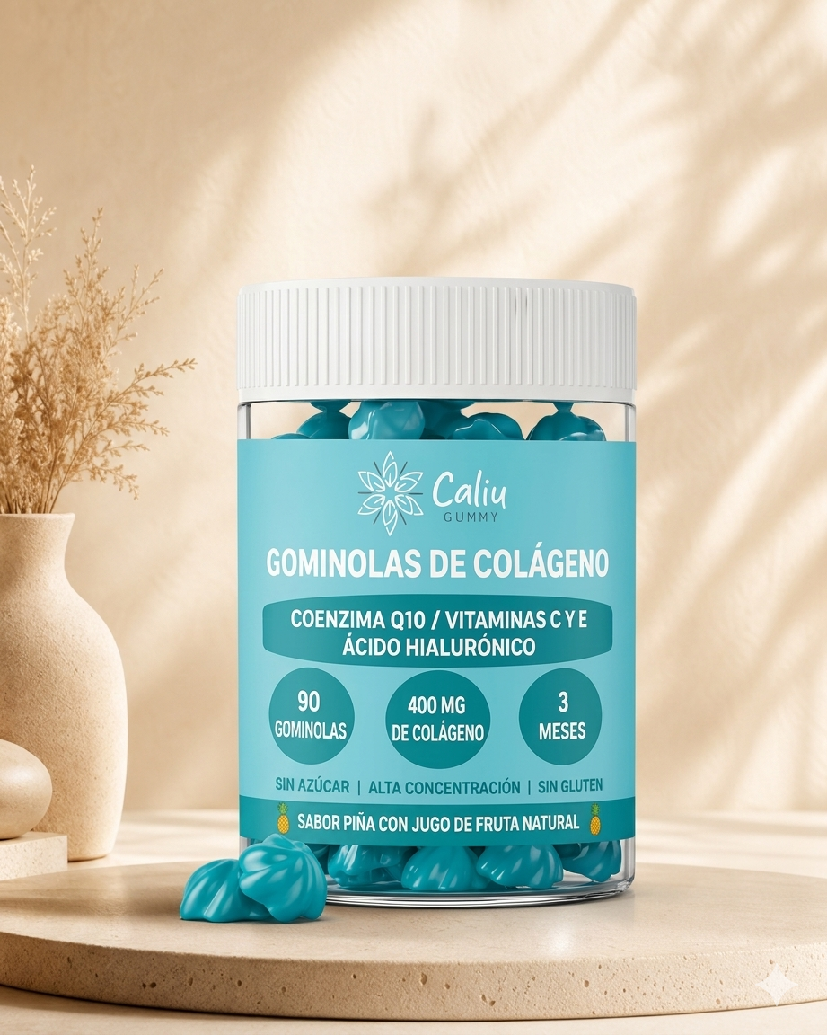 Gomitas De Colágeno Marino Hidrolizado 400 Mg | 90 Gomitas |