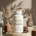 Vitamina C 60 Cápsulas | Inmunidad y Antioxidante Premium | LUMARA