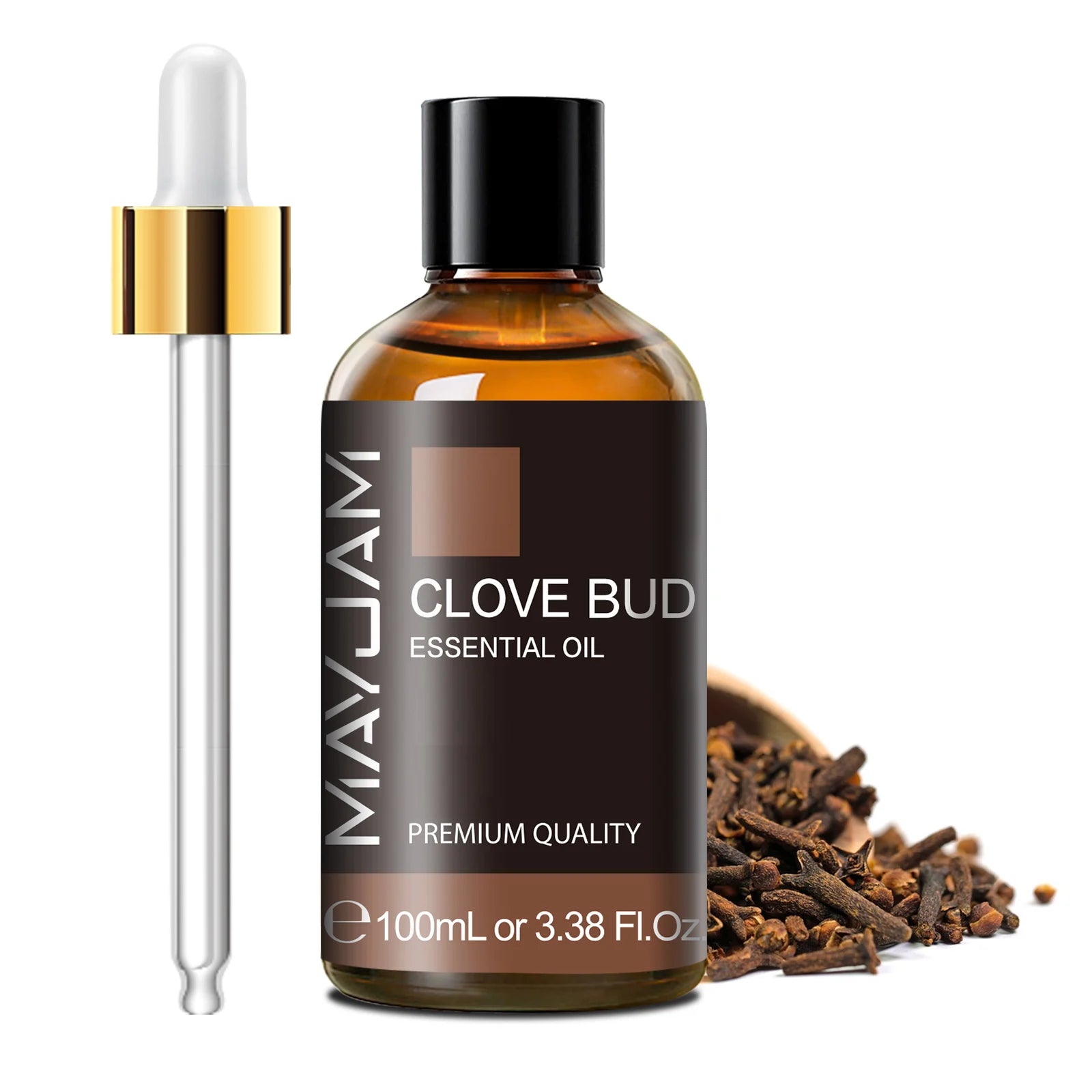 Aromatherapy Essential Oils May Chang Lavender Tea Tree Clove Bud Turmeric Pine Neddles 100Ml Pure Essential Oil