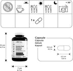 Ginseng Rojo Coreano 6000 Mg. 180 Cápsulas Veganas Para 6 Meses De Tratamiento. Extracto Natural De Raíz 15:1 Con Un 30% De Ginsenosidos Por Cápsula. Fabricado En España Por HIVITAL