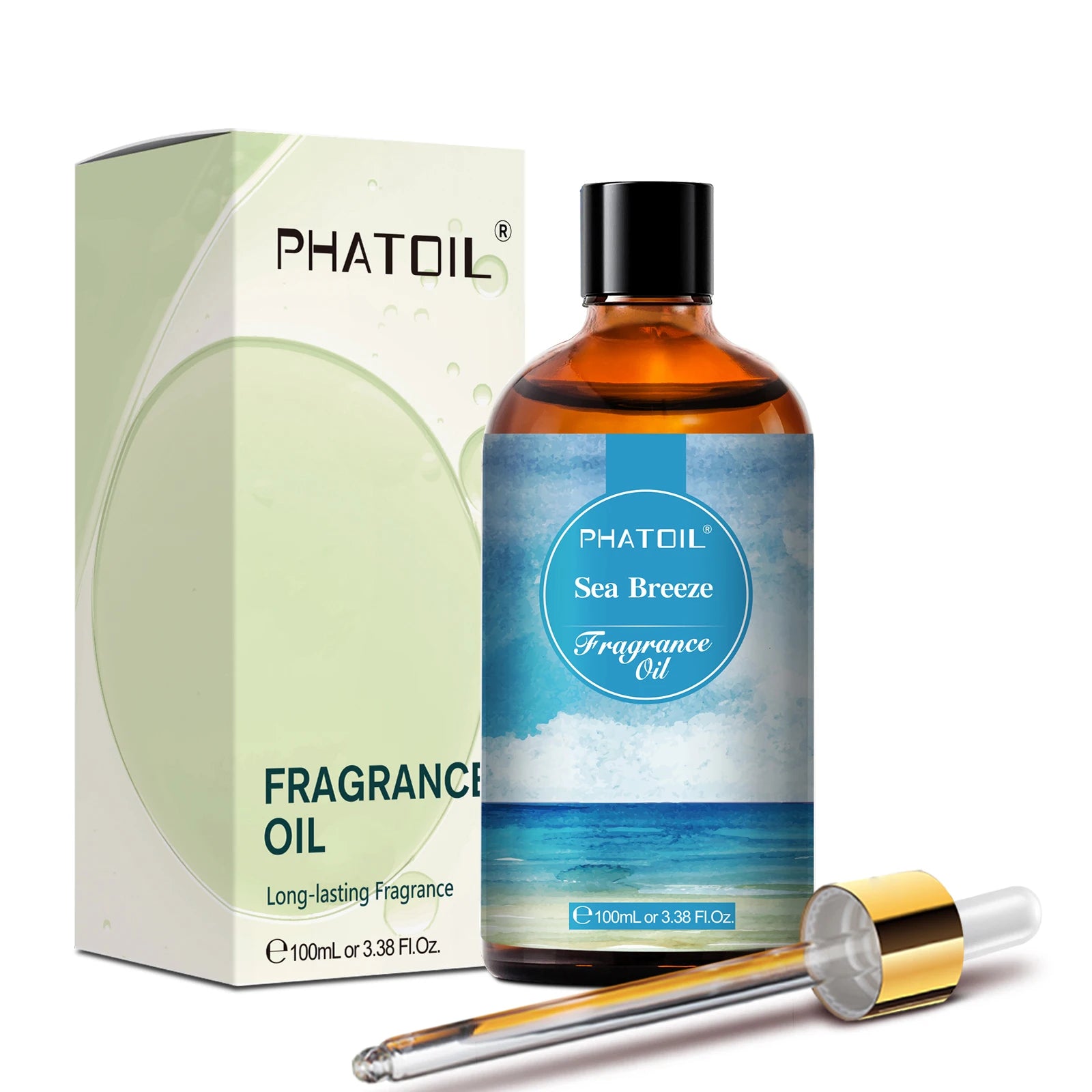 PHATOIL 100Ml Aceite Aromático Coco Y Vainilla Chicle Brisa De Mar Almizcle Blanco Aroma Aceites Aromáticos Para Velas Fabricación De Jabón