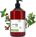 Aceite De Jojoba Puro Aceite Facial Aceite Desmaquillante Aceite Corporal Aceite De Masaje Estrias Aceite Pelo Aceite Barba Aceite Uñas - 500 Ml