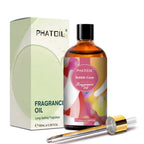 PHATOIL 100Ml Aceite Aromático Coco Y Vainilla Chicle Brisa De Mar Almizcle Blanco Aroma Aceites Aromáticos Para Velas Fabricación De Jabón