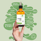 Aceite De Jojoba Puro Aceite Facial Aceite Desmaquillante Aceite Corporal Aceite De Masaje Estrias Aceite Pelo Aceite Barba Aceite Uñas - 500 Ml
