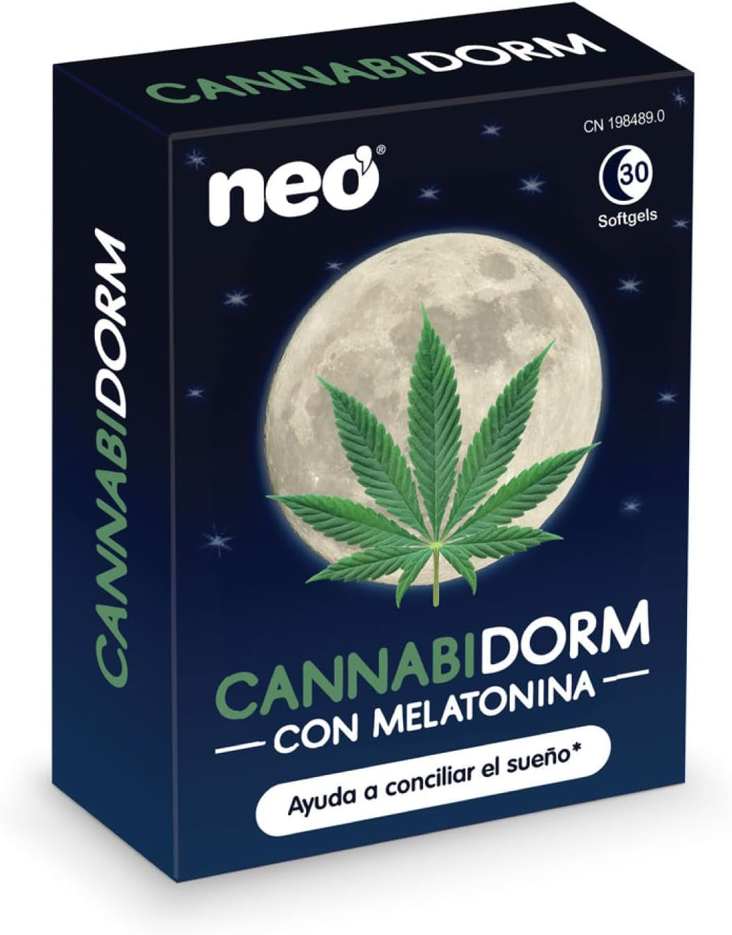 NEO | Cannabidorm Con Aceite De Cáñamo Y Melatonina | 30 Cápsulas | Suplemento Para Mejorar La Calidad Del Sueño | Comprimidos De Efecto Relajante Para Combatir El Insomnio Y Dormir Mejor