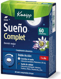 Kneipp Sueño Complet: Tecnología Bicapa; Ayuda a Conciliar Y Mantener El Sueño; 1,85Mg De Melatonina; 60 Comprimidos