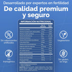 CONCEIVE plus Vitaminas Para La Fertilidad Masculina Con Maca, Selenio, Ácido Fólico, Multivitaminas - Apoyo a La Salud Reproductiva, Producción De Esperma Y Aumento De La Libido Masculina - 60 Cáps