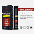 Electrolitos Keto En Polvo | Favorece La Hidratación Y La Recuperación | Low Carb & Paleo | Sin Azucar & Vegano | 30 Stick Packs