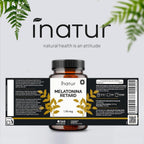 Melatonina Retard 1,99 Mg – Liberación Prolongada | 365 Microtabletas Veganas (1 Año) | Inatur | Sueño Profundo Y Descanso Natural | Ayuda Para Insomnio Y Trastornos Del Sueño