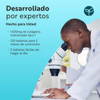 Nutravita Colágeno Marino 1400Mg Con Ácido Hialurónico 100Mg - 120 Comprimidos Potentes - Suplementos De Colágeno Hidrolizado Con Vitamina C, Vitamina E, Vitamina B2, Zinc, Cobre