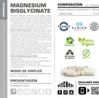 VITOBEST | Magnesio | Ayuda a Mantener Los Huesos Y Los Dientes. Reduce El Cansancio Y La Fatiga | Favorece El Funcionamiento Del Sistema Nervioso Y Músculos | 60 Vegecaps